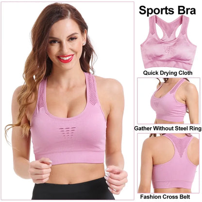 High Impact Seamless Sports Bra