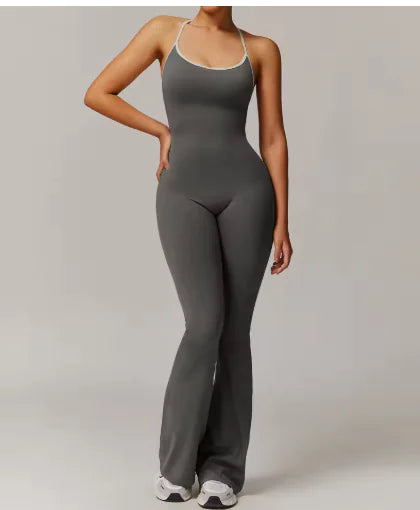 Sleek Sportswear Fitness Jumpsuit for Women