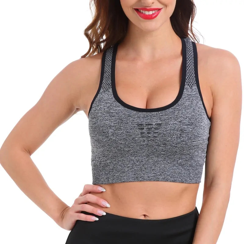 High Impact Seamless Sports Bra